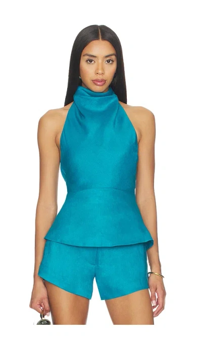 Shani Shemer Breielle Top In Blue