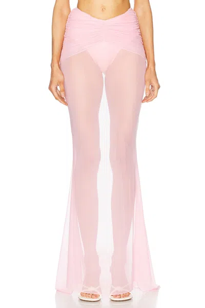 Shani Shemer Christine Skirt In Candy Pink