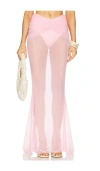 Shani Shemer Christine Skirt In Candy Pink