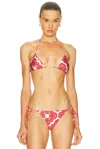 Shani Shemer Jade Bikini Top In Pink
