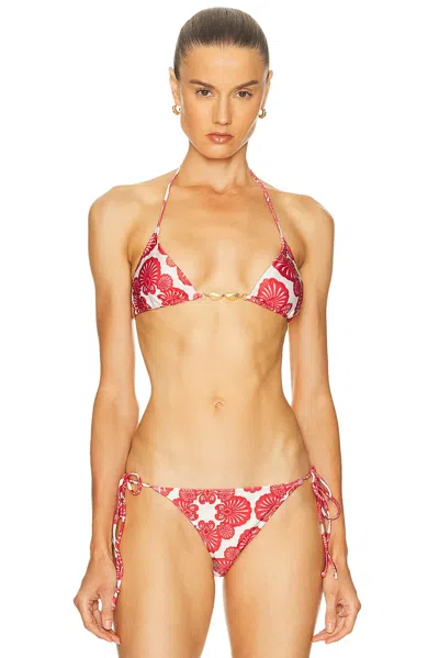 Shani Shemer Jade Bikini Top In Pink