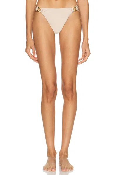 Shani Shemer Juliette Bikini Bottom In Gold