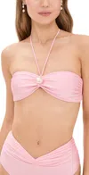 Shani Shemer Juno Bikini Top Candy Pink In Candy Pink