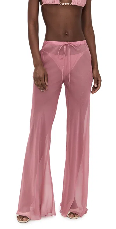 Shani Shemer Kairo Pants Dusty Rose In Pink