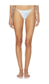 Shani Shemer Khloe De Bikini Bottom In Blue