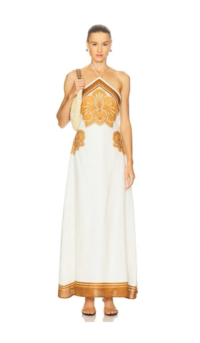 Shani Shemer Kora Maxi Dress In Brown