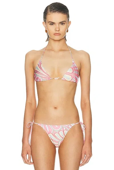 Shani Shemer Lenora Bikini Top In Multi