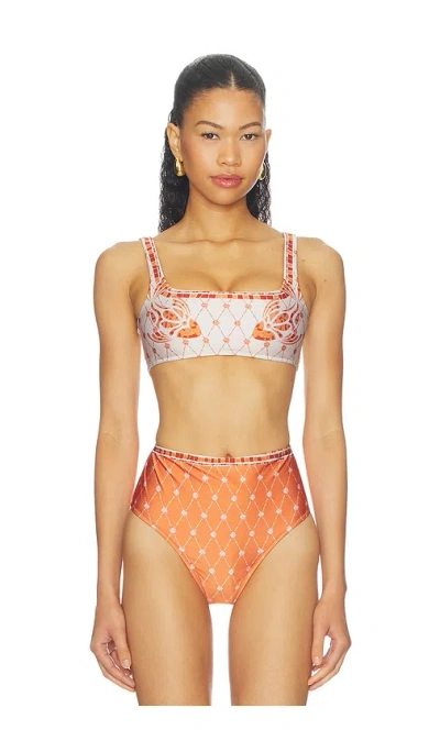 Shani Shemer Lilia Bikini Top In Multi