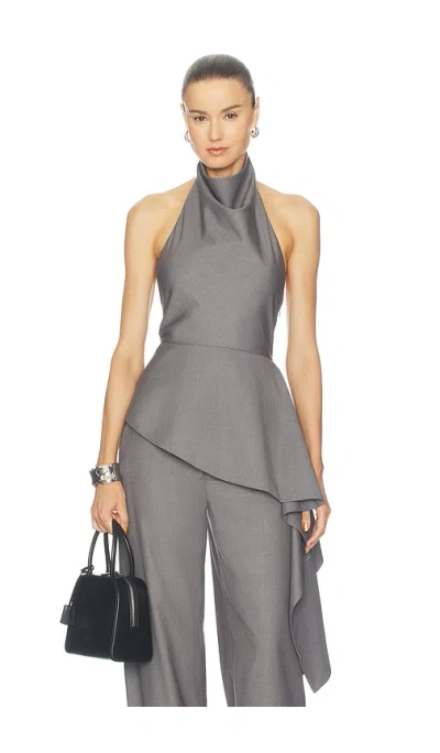 Shani Shemer Lunar Top In Grey