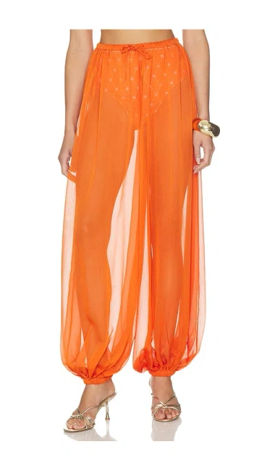 Shani Shemer Marlie Pants In Jaffa Orange