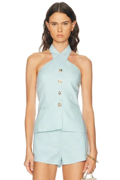 Shani Shemer Mia Top In Blue