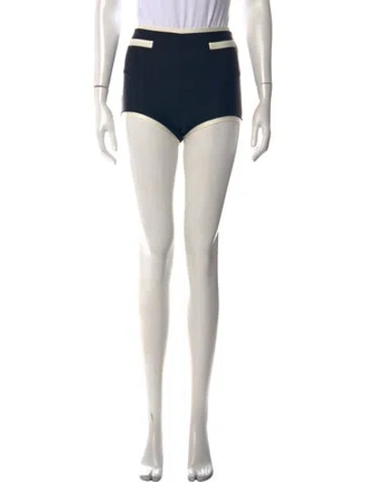 Pre-owned Shani Shemer Mini Shorts In White