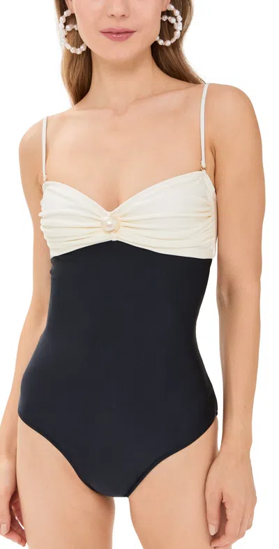 Shani Shemer Nastya One Piece Black And White