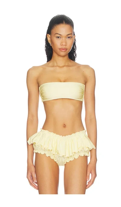 Shani Shemer Renu Bikini Top In Neutral