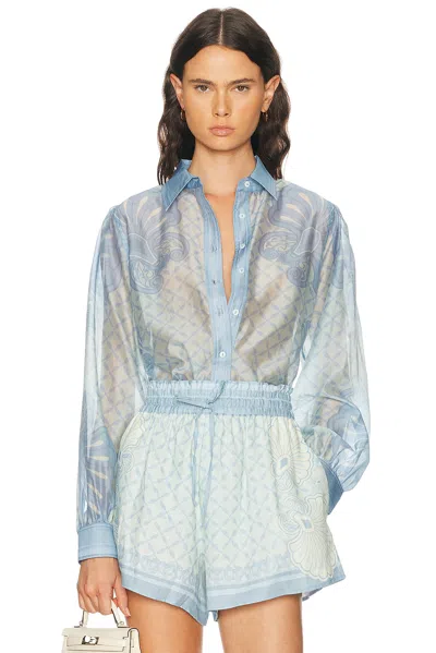 Shani Shemer Susan Top In Blue