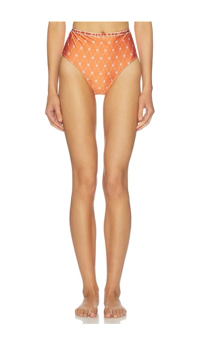 Shani Shemer Thelma Bikini Bottom In Orange