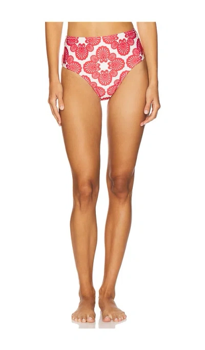 Shani Shemer Thelma Bikini Bottom In Red