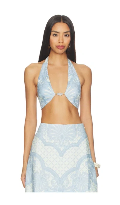 Shani Shemer Tommy Top In Blue