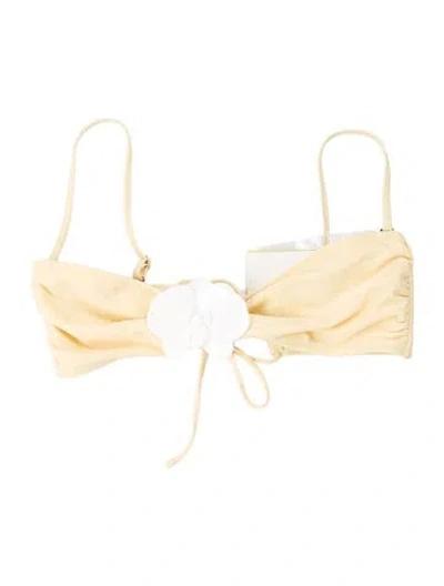 Pre-owned Shani Shemer Top W/ Tags In Neutral