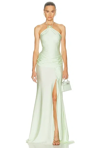 Shani Shemer Valentine Maxi Dress In Green