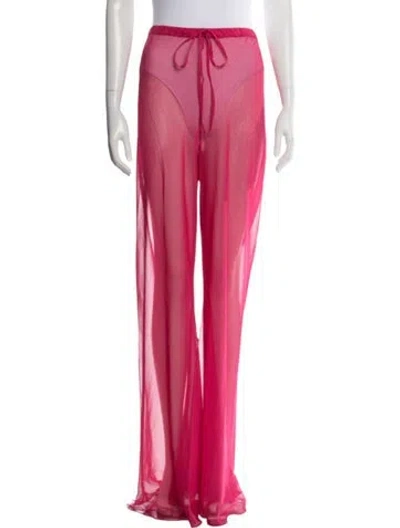 Pre-owned Shani Shemer Wide Leg Pants W/ Tags In Pink