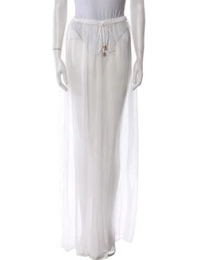 Pre-owned Shani Shemer Wide Leg Pants W/ Tags In White