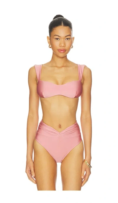 Shani Shemer X Revolve Aster Bikini Top In Pink
