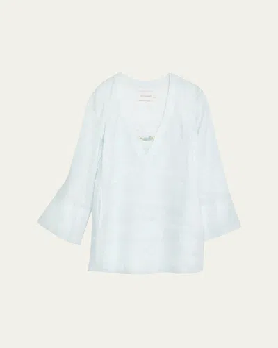 Shani Valerie Kaftan Coverup In Blue