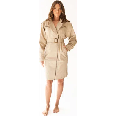 Shani X By Tess Fabienne Jacket In Neutral