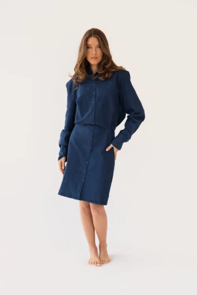 Shani X By Tess Shani Dress In Blue