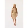 Shani X By Tess Shani Dress In Brown