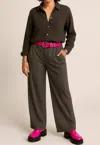 Shannalee Gauze Blouse In Black In Brown