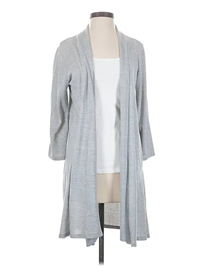Pre-owned Shannon Ford New York Kimono In Gray