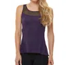 Shape Active Barre Tank Top In Amethyst In Green
