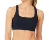Shape Active Define Low Impact Sports Bra In Black In Black