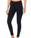 Shape Active Vortex Full Length Leggings In Black In Black