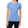 Shape Active Short Sleeve Trail Tee In Amparo Blue In Multi