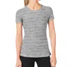 Shape Active Short Sleeve Trail Tee In Heather Grey In Gray