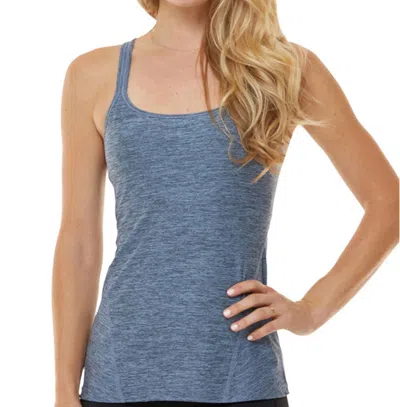 Shape Active Xx Tank Top With Built In Bra In Blue