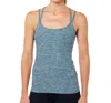 Shape Active Xx Tank Top With Built In Bra In Reflecting Pond In Multi
