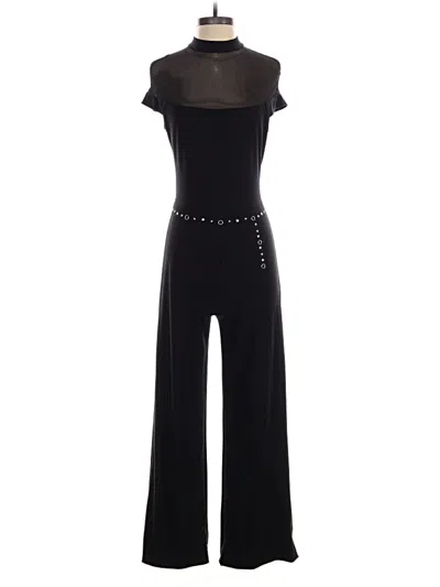 Pre-owned Shape Fx Jumpsuit In Black