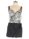 Shape Solver Romper In Black