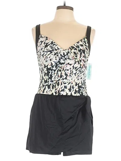 Shape Solver Romper In Black