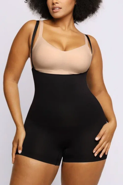 Shapellx Bare Essentials Skin Flow Essentials Eco Shaper Boyshort In Black