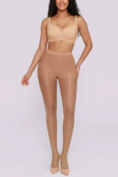 Shapellx Bare Essentials Skin Flow Sheer Shaping 5-pack Tights In Multi