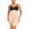 Shapellx Butt-lifting High Waist Shorts In Tres Naturale