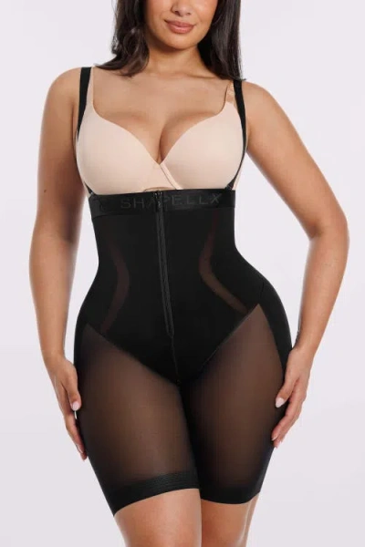 Shapellx Curve Code Airy Comfy Smoothing Short In Black