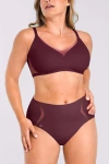 Shapellx Curve Code Contour Comfy Smoothing Brief In Purple