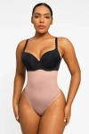Shapellx Eco Contour Seamless Shaping Panty In Dark Skin