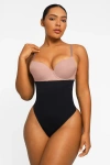 Shapellx Eco Contour Seamless Shaping Panty In Jet Black